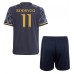 Real Madrid Rodrygo Goes #11 Dětské Oblečení Venkovní Dres 2023-24 Krátkým Rukávem (+ trenýrky)